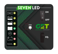 Seven led GET panel